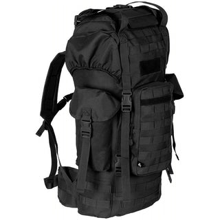 Zaino da combattimento nero 65l