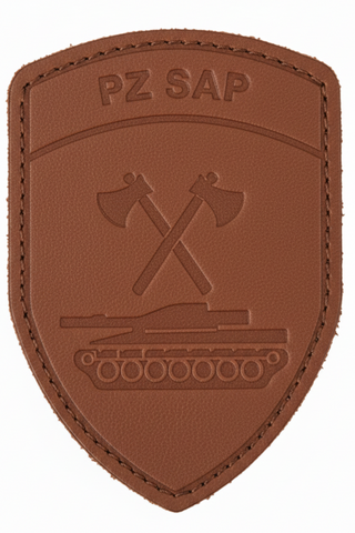 Pz Sap Leder Badge