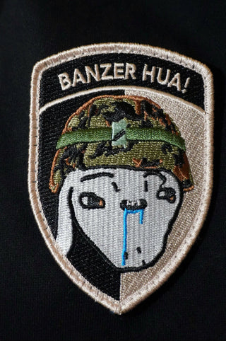 BANZER HUA! Badge