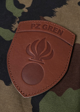 PZ Gren Badge Leder