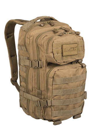 Kompakter taktischer Militärrucksack 20L aus robustem 100% Polyester 600D mit PVC-Beschichtung, EVA-gepolstertem Rücken und ergonomischen Schultergurten, Molle-System, mehreren Reissverschlussfächern und Organizer-Fronttasche – leichter Einsatzrucksack für Outdoor, Alltag und taktische Anwendungen.