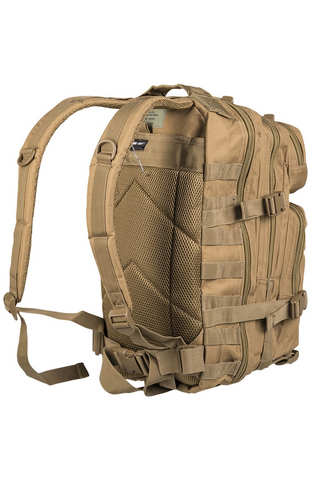 Kompakter taktischer Militärrucksack 20L aus robustem 100% Polyester 600D mit PVC-Beschichtung, EVA-gepolstertem Rücken und ergonomischen Schultergurten, Molle-System, mehreren Reissverschlussfächern und Organizer-Fronttasche – leichter Einsatzrucksack für Outdoor, Alltag und taktische Anwendungen.