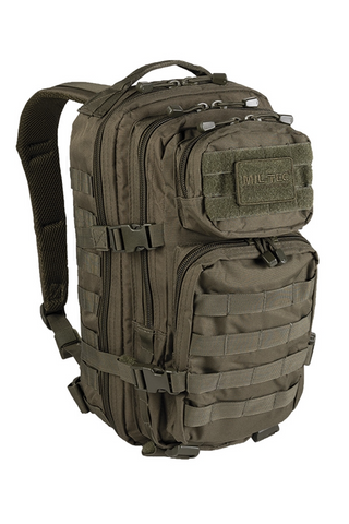 Kompakter taktischer Militärrucksack 20L aus robustem 100% Polyester 600D mit PVC-Beschichtung, EVA-gepolstertem Rücken und ergonomischen Schultergurten, Molle-System, mehreren Reissverschlussfächern und Organizer-Fronttasche – leichter Einsatzrucksack für Outdoor, Alltag und taktische Anwendungen.