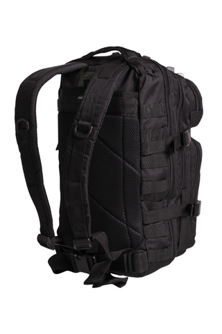 Kompakter taktischer Militärrucksack 20L aus robustem 100% Polyester 600D mit PVC-Beschichtung, EVA-gepolstertem Rücken und ergonomischen Schultergurten, Molle-System, mehreren Reissverschlussfächern und Organizer-Fronttasche – leichter Einsatzrucksack für Outdoor, Alltag und taktische Anwendungen.